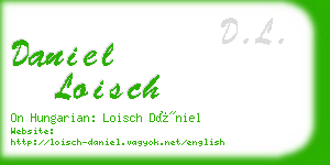 daniel loisch business card